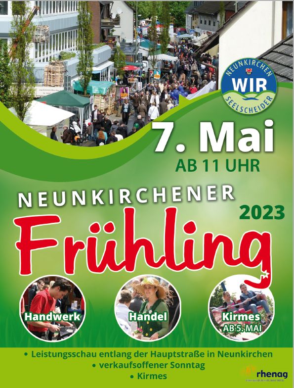 31. Frühlingsfest in Neunkirchen – wir sind dabei