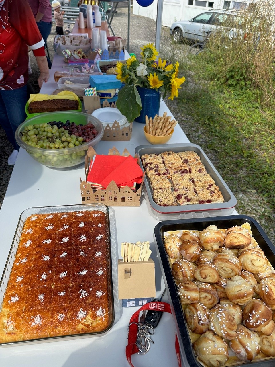Schöne Begegnungen beim Sommerfest in Hochhausen
